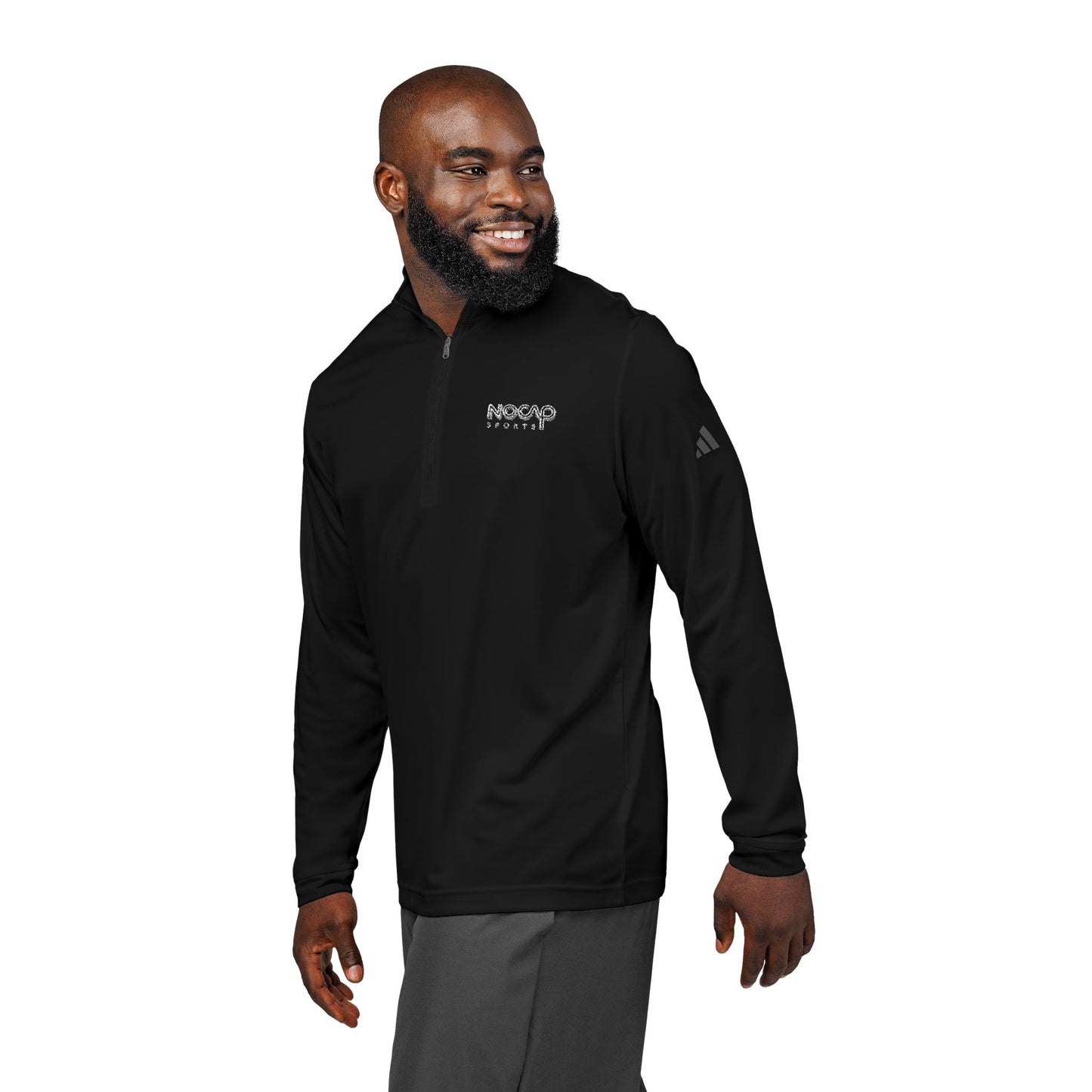 Adidas® Quarter-Zip Pullover (Embroidery)