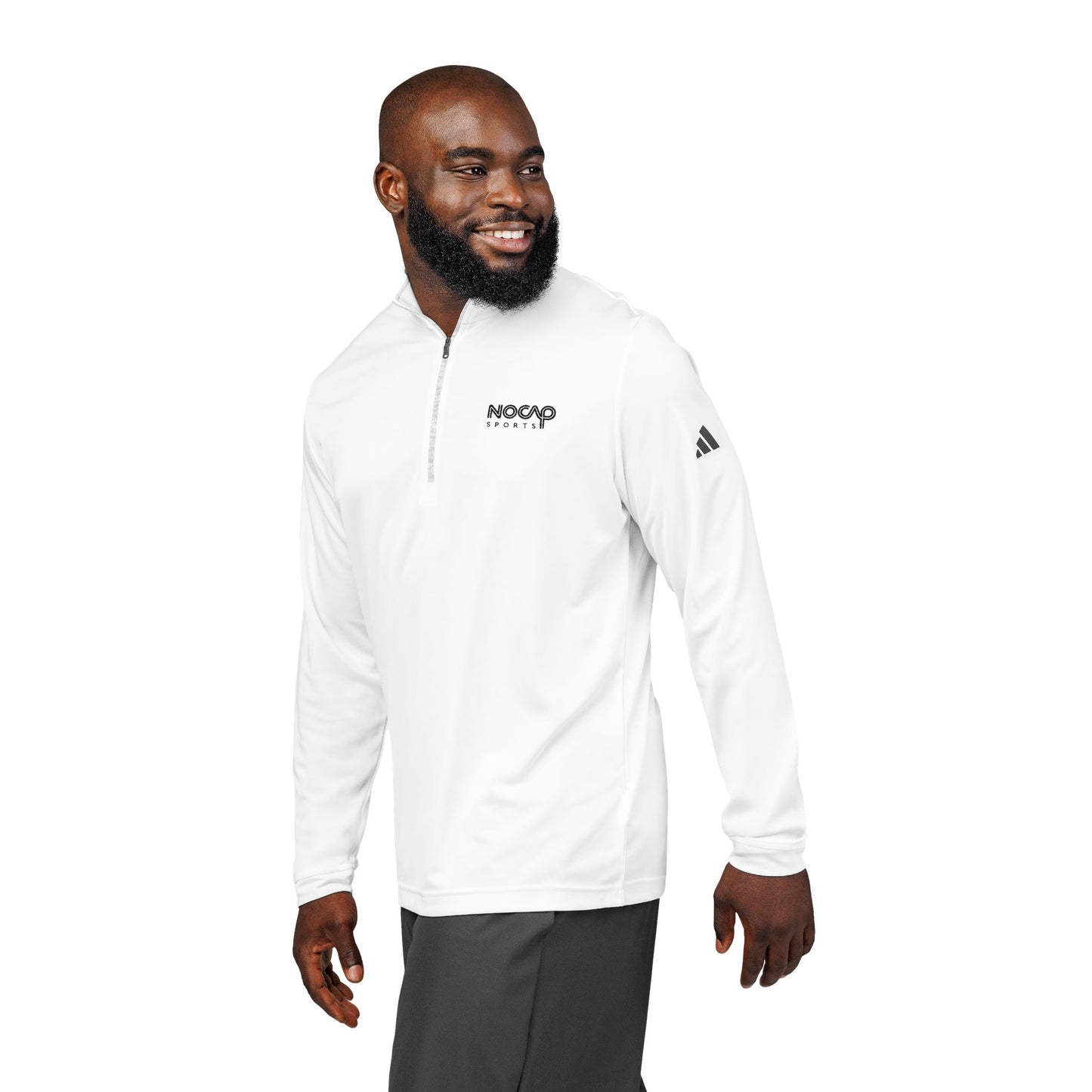 Adidas® Quarter-Zip Pullover (Embroidery)